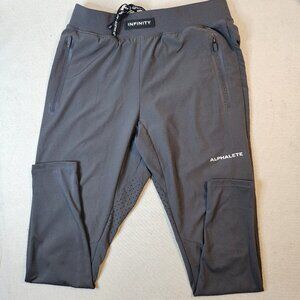 Alphalete Men's Infinity Tech Pant Joggers - Gray - Size M